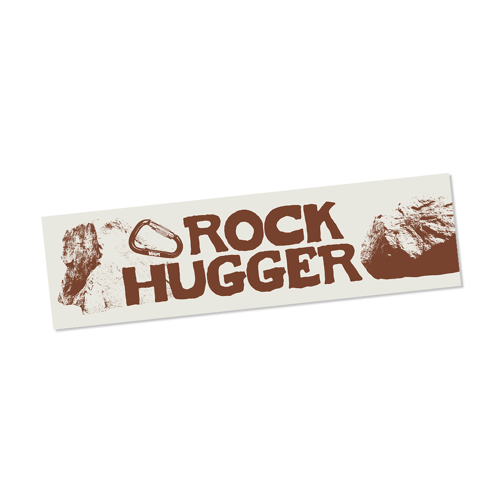 ROCK HUGGER BUMPER STICKER